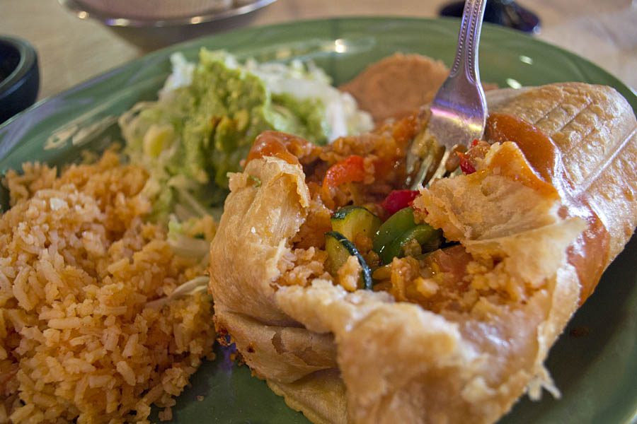 La Terraza For Vegan Mexican Food In Old Sacramento California Chimichanga